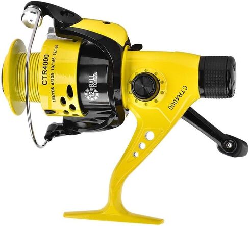 Spinning Fishing Reel, Saltwater Freshwater Metal Heavy Duty Lightweight Casting Spinning Reel Tackle Accessory(4000) in Kuwait