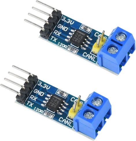 SN65HVD230 CAN Board Transceiver Module, 3.3V CAN Communication Board with ESD Protection, MCU to CAN Network Interface Development Board for Arduino STM32 ESP32 Embedded Projects in Kuwait