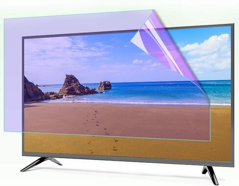Anti Blue Light Screen Protector for 27-75 Inches TV Filter Out Blue Light Eye Strain and Help You Sleep Better (Color : Matte Version Size : 37 inch 819460mm) (Matte Version 70 inch 1561X900mm) in Kuwait