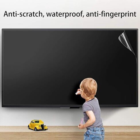 Anti Blue Light Screen Protector for 27-75 Inches TV/Desktop Monitor Filter Out Blue Light and Relieve Computer Eye Strain to Help You Sleep Better (Matte Version 32 inch 700 * 395mm) in Kuwait