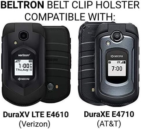 BELTRON Belt Clip Holster for Kyocera DuraXV LTE E4610 & DuraXE E4710 in Kuwait