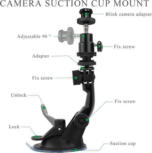 2 Pack Window Mount Compatible with Blink Outdoor 4(4th Gen),Outdoor 2K+,3 in Kuwait