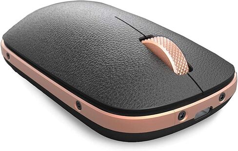 Azio Bluetooth RM-RCM-L-03 Retro Classic Mouse (Artisan), Black and Gold in Kuwait