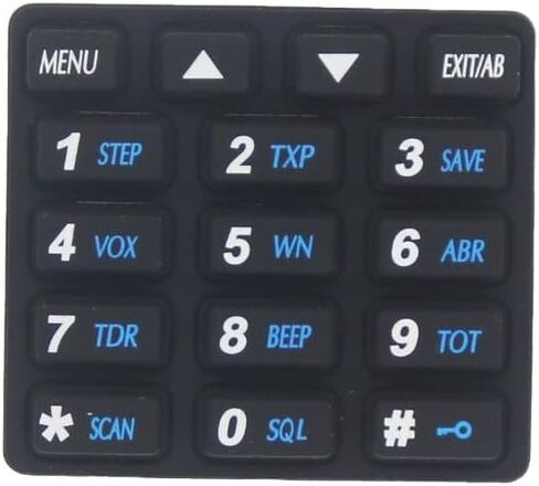 3 Pcs Walkie-Taklie Numeric Keypad Keyboard for Baofeng UV-82 UV-82HP UV-8HX UV-82L UV-8D UV-82 Plus Series in Kuwait