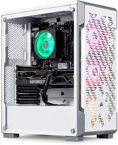Velztorm Pink Fultix Prebuilt Gaming PC, AMD Ryzen 5 5500, GeForce RTX 5060 in Kuwait