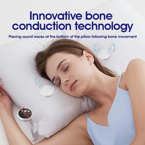 Mini Portable Wireless Under Pillow Speaker for Sleeping (White) in Kuwait