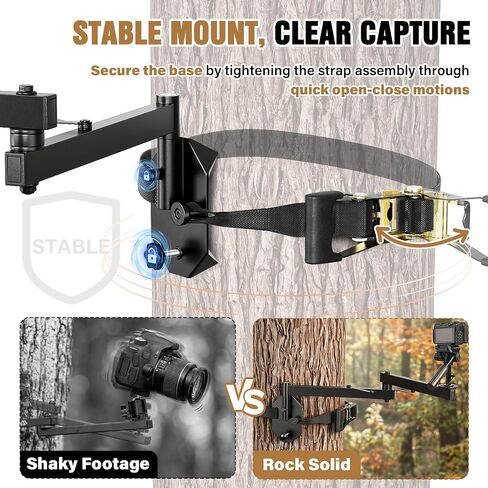 Camera Arm for Hunting with Portable & Silent Setup in Kuwait