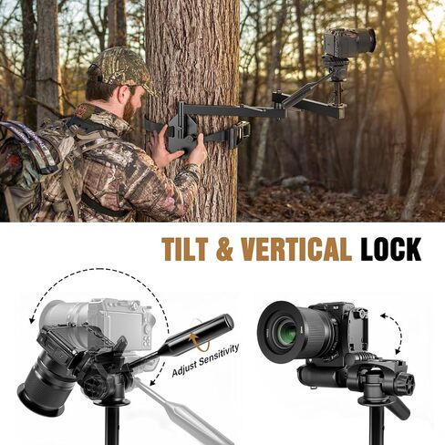 Camera Arm for Hunting with Portable & Silent Setup in Kuwait