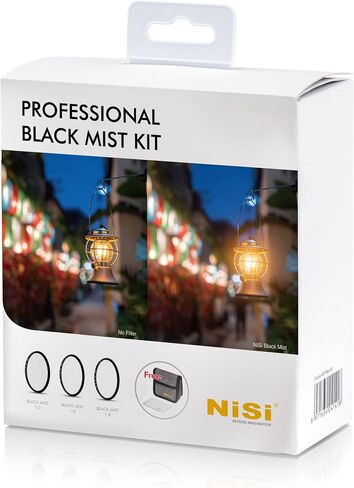 NiSi - 49mm Black Mist Professional Kit, 1/2, 1/4, 1/8 Diffusion Filters in Kuwait