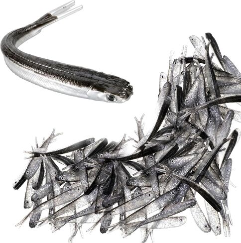 50PCS Soft Plastic Baits 2.75in Soft Fishing Lure in Kuwait