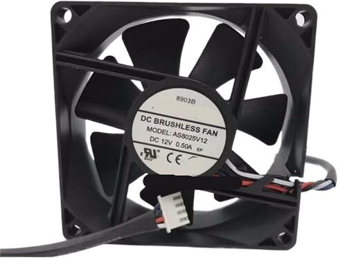 AS8025V12 DC12V 0.50A UPS Cooling Fan 80 * 80 * 25MM in Kuwait