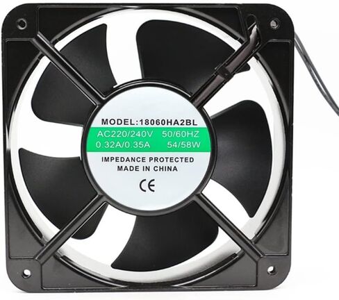 220V 0.32A 54W 18060 Cooling Fan 180X180X60mm in Saudi Arabia