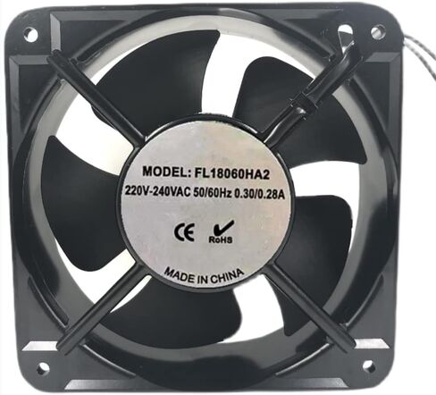 220V 0.28A 18060 Cooling Fan 180X180X60mm in Saudi Arabia