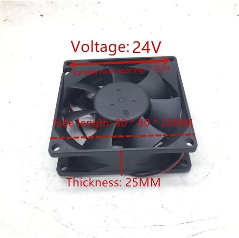 IP68 Waterproof Cooling Fan DC12V/24V/48V 6CM/8CM/9CM/12CM ZX9225F24S in Kuwait