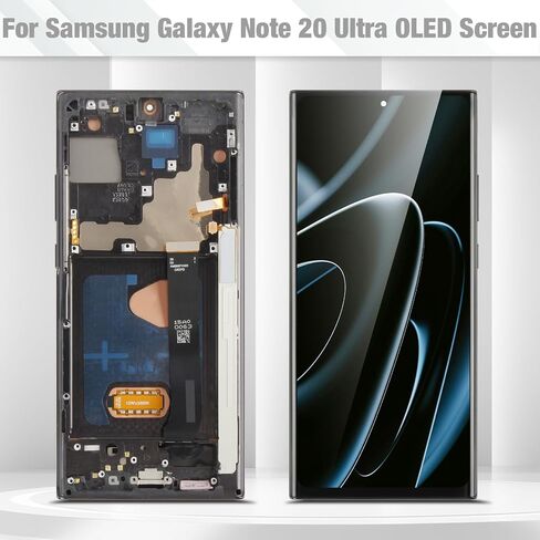 OLED for Samsung Galaxy Note 20 Ultra 5G Screen Replacement with Frame in Kuwait