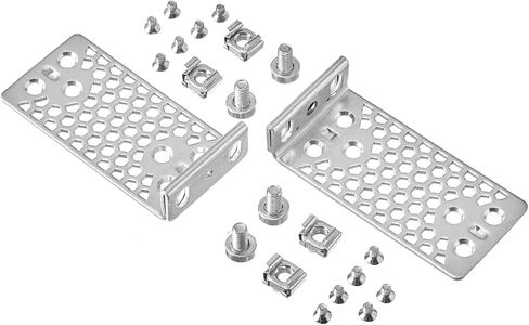 MokerLink Metal Rack Mount Ear for 17.3 inch Switches, Compatible for Cisco 2960X 2960XR 3650 3850 Network Switch in Kuwait