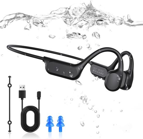 Swimming Headphones Underwater,IP68 Waterproof Headphones in Kuwait