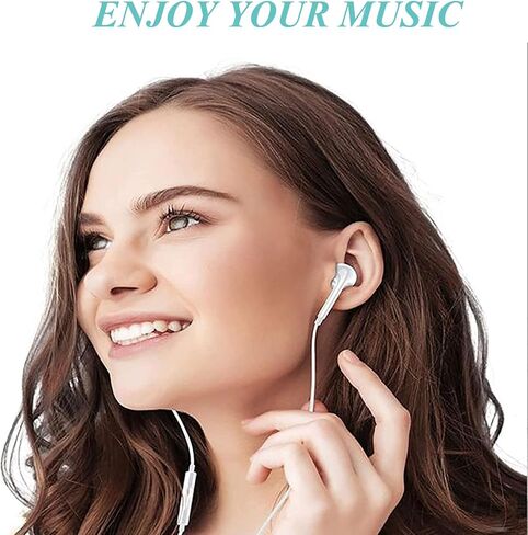 Apple MFi Certified iPhone Wired Headphones Earbuds Earphones wtih Lightning Connector Compatible with iPhone 14 13 12 11 Pro Max X XS XR 8 7 Plus with Microphone in Kuwait