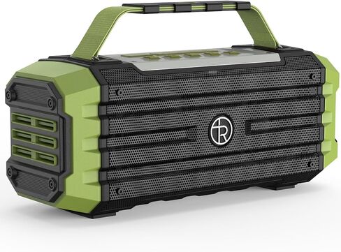 TOMPROAD Portable Bluetooth Speaker 120W Peak 80W Wireless Speakers, TWS Pairing, Deep Bass, Hi-Fi Loud Speaker, IPX6 Waterproof, DSP Sound Boombox for Outdoor, Camping, Party, Beach in Kuwait