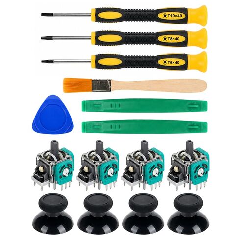 OpusBags Controller Repair Kit 4 pcs Game Joystick Disassembly Tool Kit in Saudi Arabia