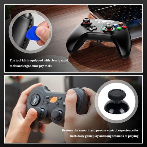 OpusBags Controller Repair Kit 4 pcs Game Joystick Disassembly Tool Kit in Saudi Arabia