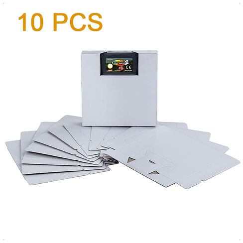 10-Piece Inner Inlay Insert Trays Compatible with Nintendo Game Boy Advance US Version Game Boxes – Semi-Rigid Cardboard Replacement Inserts for CIB Restoration & Packaging Repair in Saudi Arabia