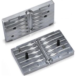 Soft Plastic Mold Lure Making Injection Molds Fishing Lures Crappie 2'' 10 Cavity Aluminum Quality Soft Plastic Molds Bait Making Injection Mold for Anglers Fishing Lovers in Saudi Arabia