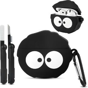 for AirPods 4 Case Cute, Soft Silicone Cartoon Character Protective Cover in Kuwait