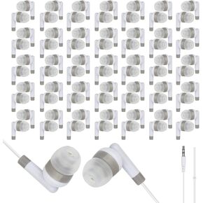 Bulk Kids Earbuds for Classroom 60 Pack,Student Wired Earphones in Saudi Arabia