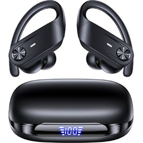 TAGRY Hybrid Active Noise Cancelling Wireless Ear Buds 80 Hrs Playtime Hi-Res Stereo Quality Bluetooth Earbuds with Transparency Mode Headphones Bluetooth Earhooks ANC Earphones for Work in Kuwait