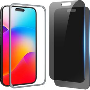 GIGKISS 2 Pack for iPhone 17 Pro Matte Screen Protector 6.3 inch, Anti-Fingerprint Anti-Glare Screen Protector Tempered Glass Easy Installation in Kuwait