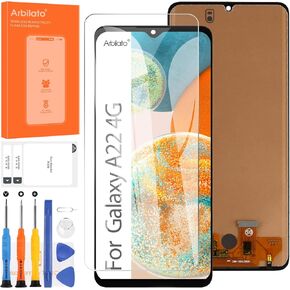 Incell Screen for Samsung Galaxy A22 4G Screen Replacement for Samsung A225 LCD Screen SM-A225F,SM-A225M Touch Display Digitizer Assembly Repair Parts (Black No Frame) in Saudi Arabia