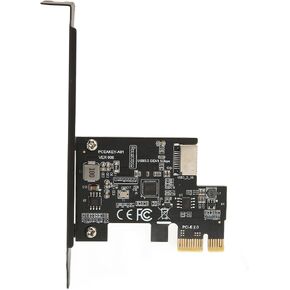 PCIe USB Card, High Speed Black Ports USB 3.2 Gen 2 Expansion Card PCIe X1 to USB3.2 for GAMERS Professionals Home Office Users and Content Creators in Kuwait