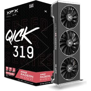 XFX Swift AMD Radeon RX 9070 OC Triple Fan Gaming Edition with 16GB GDDR6 HDMI 3xDP, AMD RDNA 4 RX-97SWFB3B9 in Kuwait