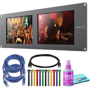 Black magic Design SmartScope Duo 4K Rack-Mounted Dual Monitor Bundle in Saudi Arabia