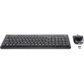 Digital Innovations Micro Innovations Wireless Keyboard + EasyGlide Mouse (4270100), One Color, One Size in Kuwait