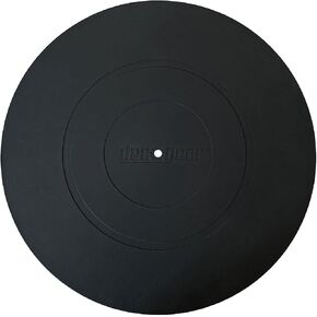 Deco Gear Audiophile 12-Inch Silicone Rubber Turntable Platter | Universal for All Vinyl LP Record Players - Anti-Static Slipmat | Improves Sound & Protect Your Vinyl from Static & Dust in Saudi Arabia