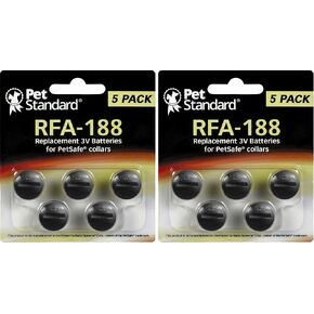PetSafe Compatible RFA-188 Replacement Batteries (5-Pack) in Saudi Arabia