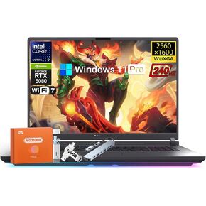 ASUS ROG Strix G18 2025 Gaming Laptop, NVIDIA RTX 5080 16GB GDDR7, 18" 2.5K 240Hz 3ms ROG Nebula Display, Intel Ultra 9 275HX 24-Core 5.4GHz, 64 GB DDR5, 2 TB SSD, Wi-Fi 7, Win11 Pro, w/Accessories in Kuwait