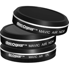 Deco Gear Filter Kit (CPL+ND4+ND8) for Camera on The Mavic Air Quadcopter Drone in Saudi Arabia