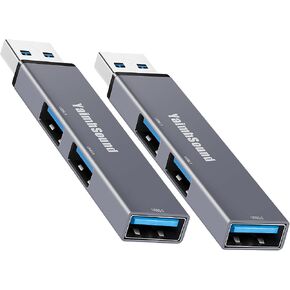 3-Port USB Hub, Small USB Hub, YaimhSound Mini USB Hub, 2 Port USB Splitter in Saudi Arabia