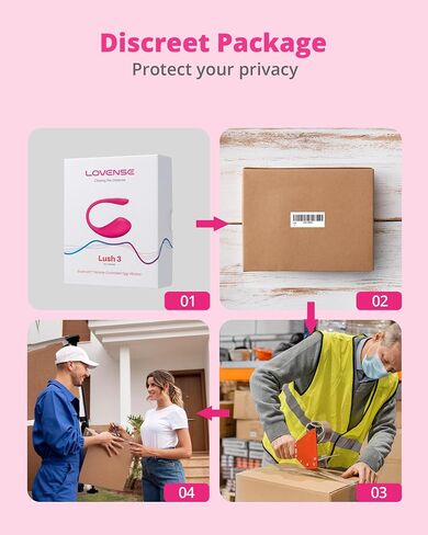 LOVENSE Lush 3 Wearable G-spot Egg Vibrator for Women Dongle USB Adapter in Kuwait
