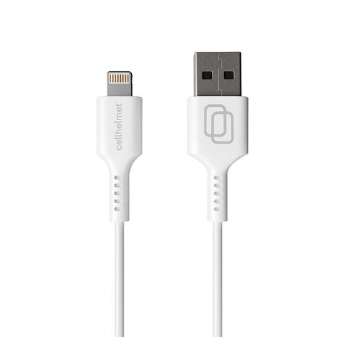 cellhelmet Lightning to Type-A Charge/Sync Cable - 3ft Round | As Seen on Shark Tank | in Retail Package in Kuwait