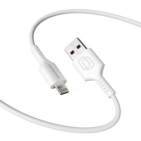cellhelmet Lightning to Type-A Charge/Sync Cable - 3ft Round | As Seen on Shark Tank | in Retail Package in Kuwait