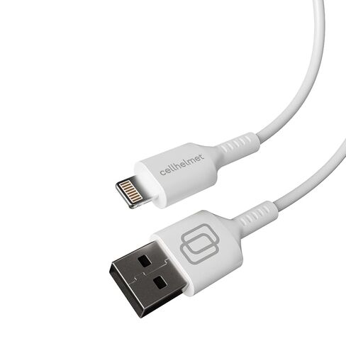 cellhelmet Lightning to Type-A Charge/Sync Cable - 3ft Round | As Seen on Shark Tank | in Retail Package in Kuwait