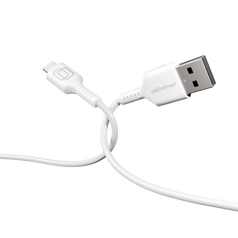 cellhelmet Lightning to Type-A Charge/Sync Cable - 3ft Round | As Seen on Shark Tank | in Retail Package in Kuwait