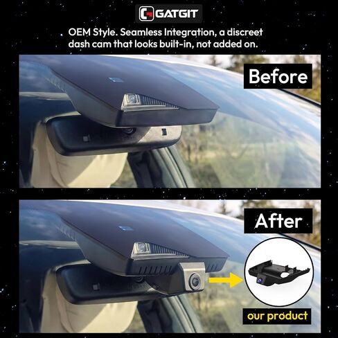 OEM-Fit Dash Cam Suitable for Hyundai Santa Fe 2024-2026 OEM Factory in Kuwait