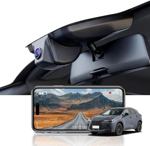 4K Dash Cam for Lexus NX 2022-2026 & NX Hybrid NX350 250 350h 450h in Kuwait