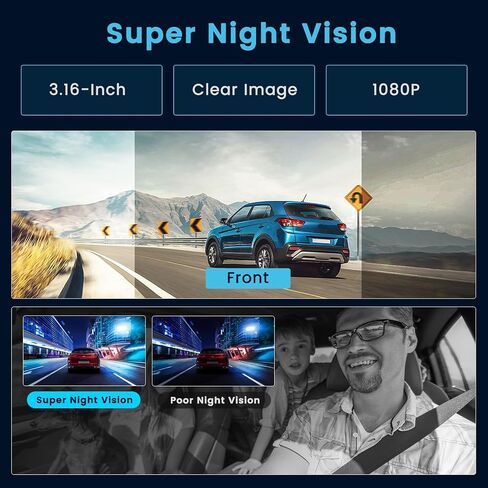 4 Channel 360 Degree View Dash Cam Front and Rear Inside Left Right in Kuwait