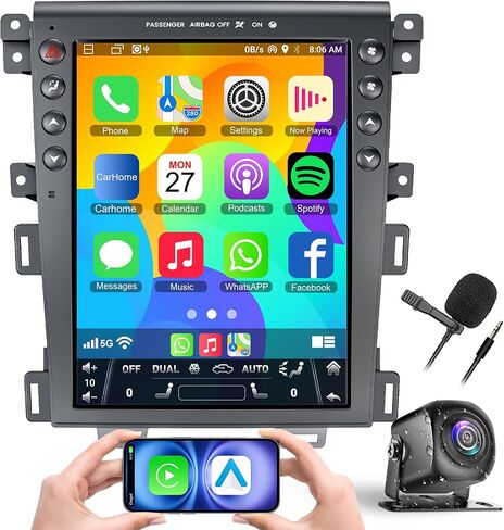 Car Radio for Ford Edge 2011 2012 2013 2014 with Wireless Carplay in Kuwait